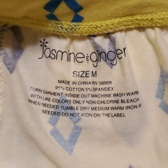NWT Jasmine and Ginger pajama pants size M - Picture 4 of 4